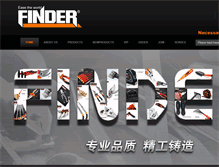 Tablet Screenshot of finder-tools.com